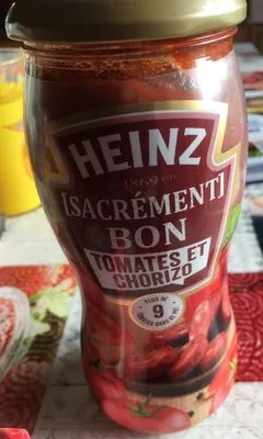 Sacrement bon sauce au chorizo Heinz 490g, code 3660603080594