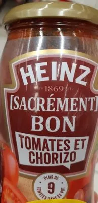 Sacrément bon tomates et chorizo Heinz 490 g, code 3660603080709