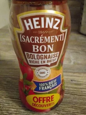 Sauce Bolognaise Heinz 240 g, code 3660603081263