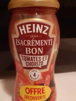 Sauce tomates Heinz , code 3660603081324