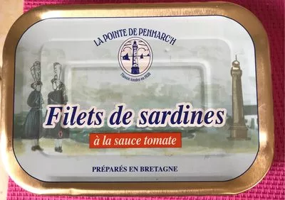 Filets de sardines (sauce tomate) La Pointe De Penmarc’h , code 3660902221209
