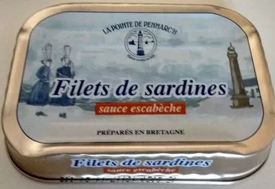 Filets de Sardines sauce escabèche La Pointe de Penmarc'h 100 g, code 3660902221605