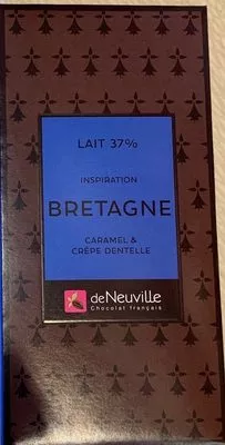 Lait 37% Inspiration Bretagne De Neuville 85 g, code 3662457210097