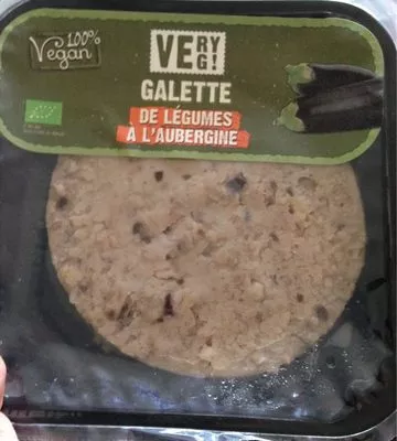 Galette de légumes à l'aubergine Very Veg 160 g, code 3700656403145