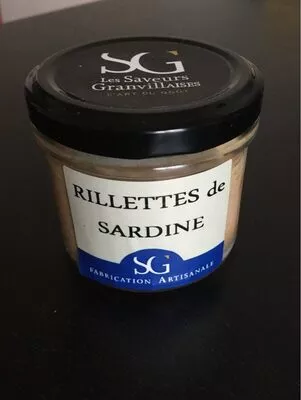 Rillettes de sardine Les Saveurs Granvillaises , code 3701257300048