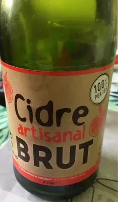 Cidre artisanal brut  , code 3760009980075