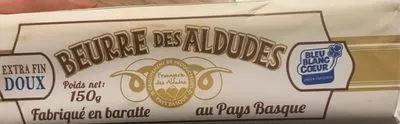 Beurre doux des Aldudes Beurre Des Aludes 150 g, code 3760011651116
