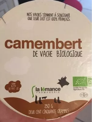 Camembert 21%MG La Lémance 250 g, code 3760013200053
