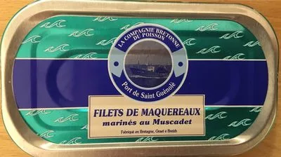 Filets de maquereau marinés au muscadet La Compagnie Bretonne Du Poisson 118 g (73 g), code 3760020065058