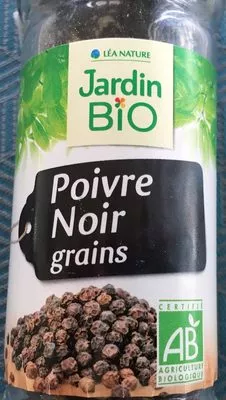 Poivre Noir Grains Bio- 45G Jardin Bio, Léa Nature , code 3760020504533