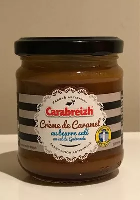 Crème de caramel au beurre salé au sel de Guérande 220 g Carabreizh 220 g, code 3760029247011