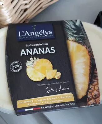 Sorbet ananas L'Angélys , code 3760039981141