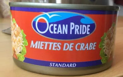 Miettes de crabe Ocean Pride 170 g (121 g égoutté), code 3760074660049
