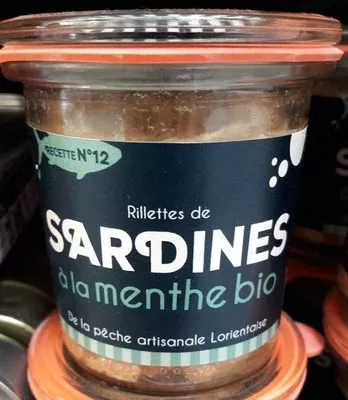 Sardines à la menthe bio  105 g, code 3760079090230