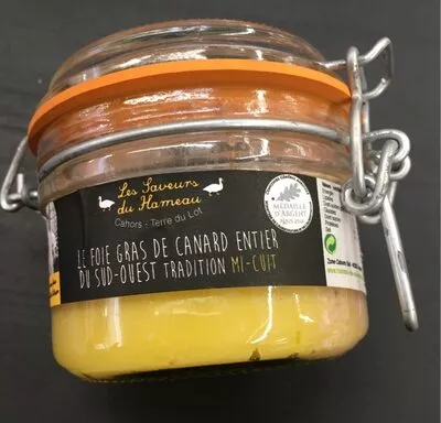 Foie gras mi-cuit Les Saveurs du Hameau, Le Hameau des Saveurs , code 3760082240158