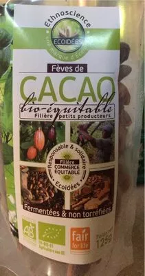 Fèves de cacao Ecoidees 125 g, code 3760087362916