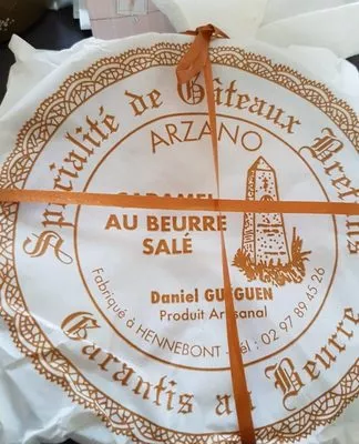 Gâteau Breton Caramel au Beurre Salé Gueguen & Fils 350 g, code 3760098700318