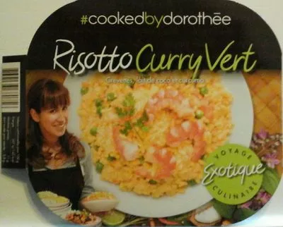 Risotto curry vert CookedByDorothée 290 g, code 3760136680756