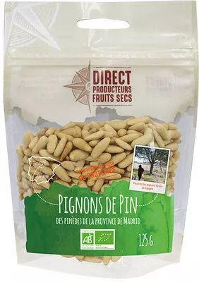 Pignons de pin Direct Producteurs Fruits Secs 125 g, code 3760159010639