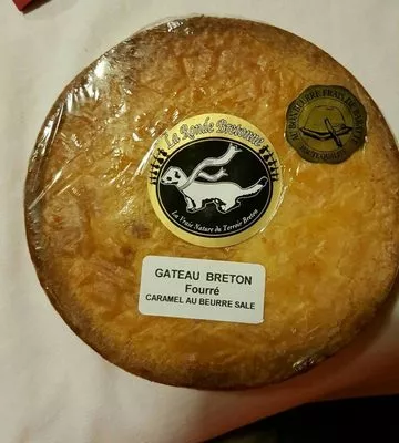 Gâteau Breton Fourré Caramel au Beurre Salé La Ronde Bretonne , code 3760167480172