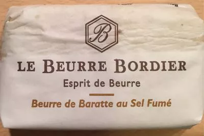 Beurre de Barratte au Sel Fumé Bordier , code 3760191050099