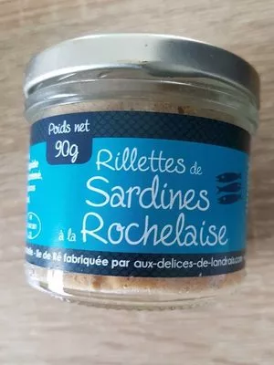 Rillettes de sardine à la Rochelaise  , code 3760209287561
