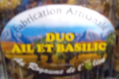 olives duo ail et basilic au royaume de l'olive 350g, code 3760227842940