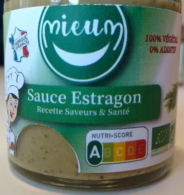 Sauce Estragon MIEUM 125 g, code 3770014343062