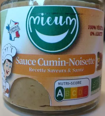 Sauce Cumin Noisette MIEUM 125 g, code 3770014343123