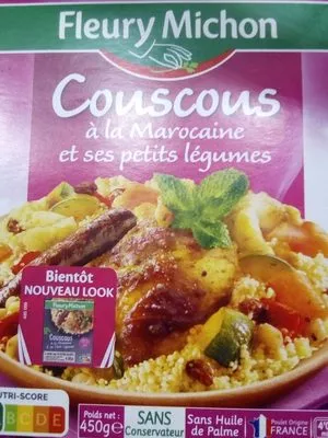 Couscous à la marocaine et ses petits légumes Fleury Michon 450 g, code 3899791843104