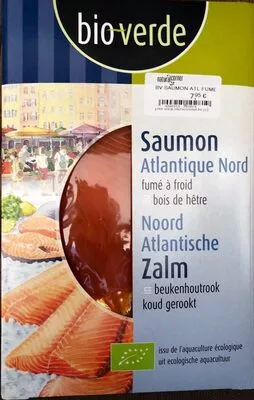 Saumon Atlantique Nord Fumé Bio Verde , code 4000915102819