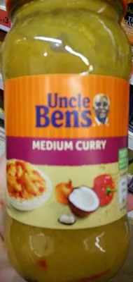 Medium curry sauce Uncle ben's 440g, code 4002359001758