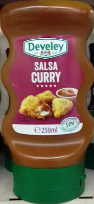 Salsa curry Develey 250 ml, code 4006824009492