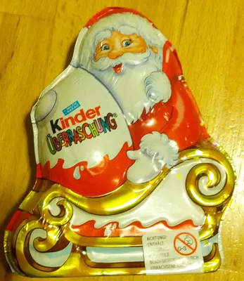 Kinder Überraschung Weihnachtsmann Kinder, Ferrero 75 g, code 4008400570785