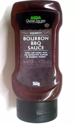Bourbon BBQ Sauce Asda 360g, code 4055483578481