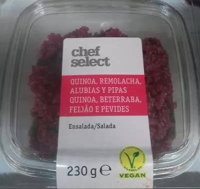 Salade Quinoa, betteraves rouges et haricots noirs Chef Select 230 g, code 4056489008682