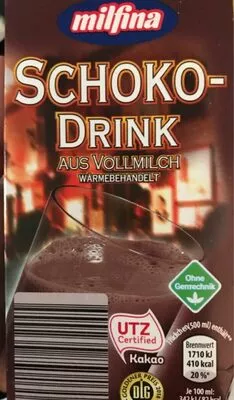 Schoko-Drink Milfina 0.5 L, code 4061458032445