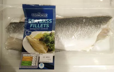 Sea Bass fillets The Fishmonger 180g, code 4088600059068