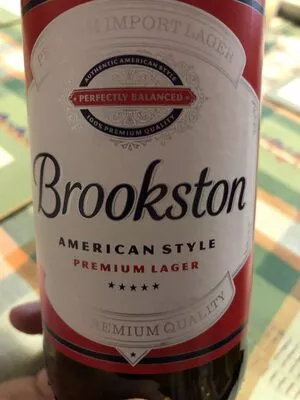 Brookston American Style Lager Brookston 660ml, code 4088600250656