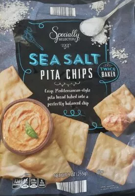 Sea Salt Pita Chips Aldi , code 4099100128109