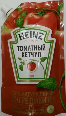 Томатный кетчуп Heinz 350 g, code 4601674008642