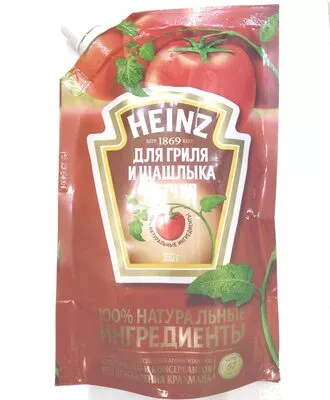 Кетчуп для гриля и шашлыка Heinz 350 g, code 4601674008741