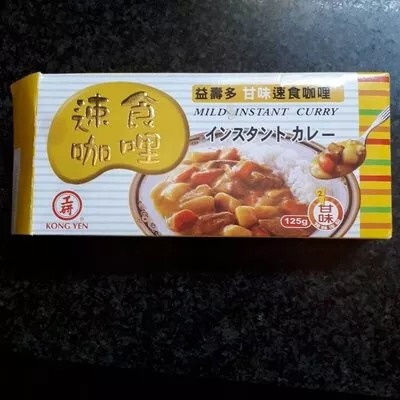 Mild Instant Curry kong yen 125 g, code 4710046363736