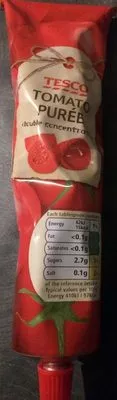 Tomato purée - double concentrated Tesco 240g, code 5000119118615