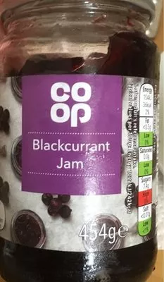 Blackcurrant jam Coop 454 g, code 5000128430111