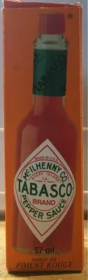 Sauce au piment rouge Tabasco, McIlhenny Co., McIlhenny 57 ml, code 5000134001602