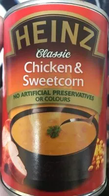 Classic Chicken & Sweetcorn soup Heinz , code 5000157074041