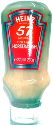 Heinz 57 Horseradish Heinz 220ml, 230g, code 5000157074188