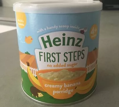 First Steps Creamy Banana Porridge Heinz , code 5000157077011