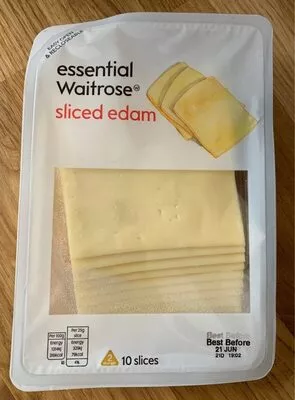 Sliced edam Waitrose,  Essential Waitrose , code 5000169054048